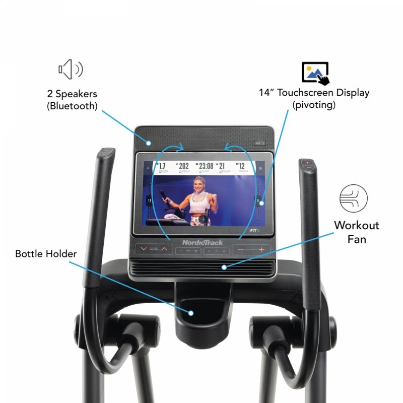Rower eliptyczny NordicTrack FreeStride FS14i + członkostwo iFit na 1 rok