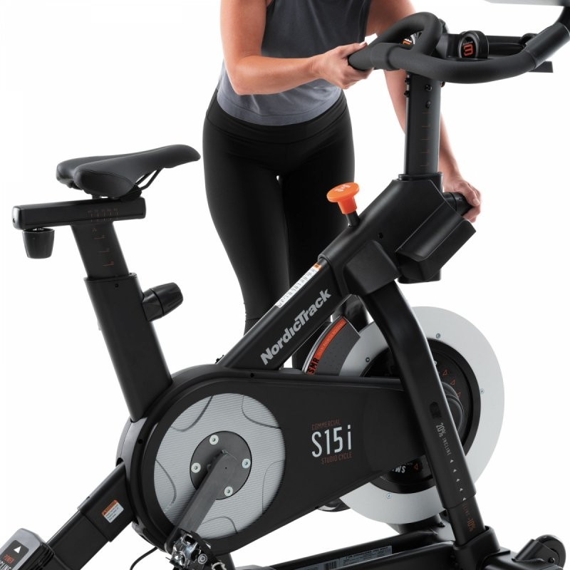 Rower spiningowy NordicTrack Commercial S15i + członkostwo iFit na 1 rok
