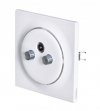 Gniazdko Walli N TV-SAT Outlet FIBARO Walli FGWTFEU-021