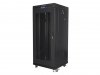 LANBERG SZAFA STOJĄCA RACK 19 27U 600X600 DRZWI PERFOROWANE LCD CZARNA (FLAT PACK) FF01-6627-23BL