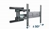 GEMBIRD REGULOWANY UCHWYT ŚCIENNY LCD 40-80 VESA MAX 600 X 400MM, DO 50KG