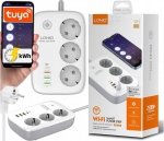 LDNIO listwa zasilająca SEW3452 WIFI 3xgn. 4xUSB