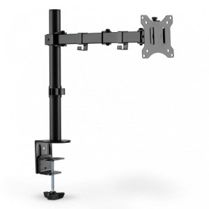 Uchwyt biurkowy pojedycz (zacisk) DIGITUS 1xLCD max. 32max. 8kg uchylno-obrotowy 270°