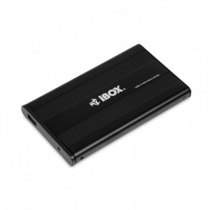 Obudowa na dysk iBOX HD-01 2.5 USB 2.0 czarna, aluminium
