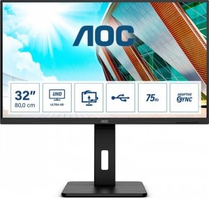 Monitor AOC 31,5 U32P2 2xHDMI DP 4xUSB 3.1 głośniki