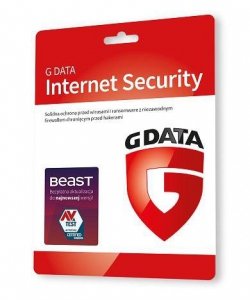 Oprogramowanie G DATA Internet Security 2PC 3lata karta-klucz