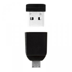 Pendrive Verbatim Nano 16GB USB 2.0 z adapterem Micro-B