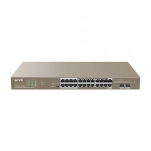 Switch niezarządzalny Tenda TEG1126P-24-410W  24-port 1GbE PoE 410W