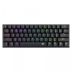 Klawiatura przewodowa Defender CAIRON GK-081 MECHANICZNA podświetlana gaming outemu red