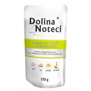 DOLINA NOTECI Premium bogata w gęś z ziemniakami - mokra karma dla psa - 150 g
