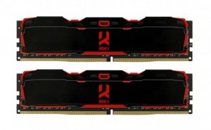 GOODRAM DDR4 16GB PC4-25600 (3200MHz) 16-20-20 DUAL CHANNEL KIT IRDM X BLACK 1024x8