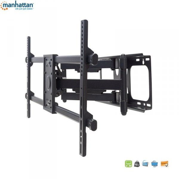 Uchwyt ścienny Manhattan 37&quot;-90&quot;, 75kg obrotowy