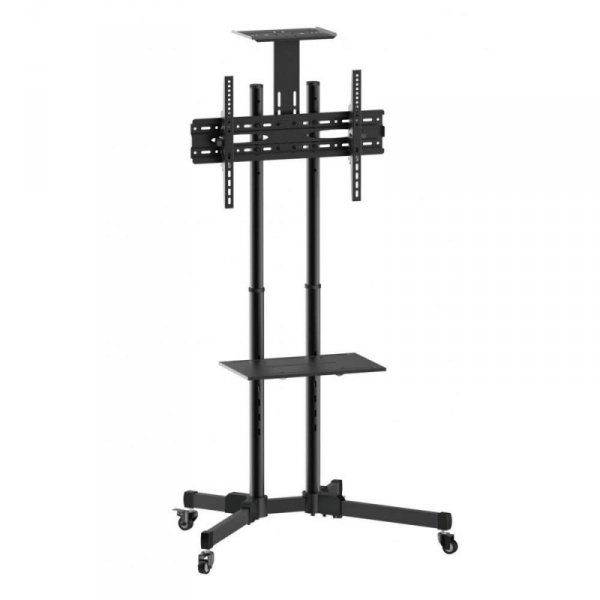 Stojak mobilny Techly 37&quot;-70&quot; 50kg, 2 półki