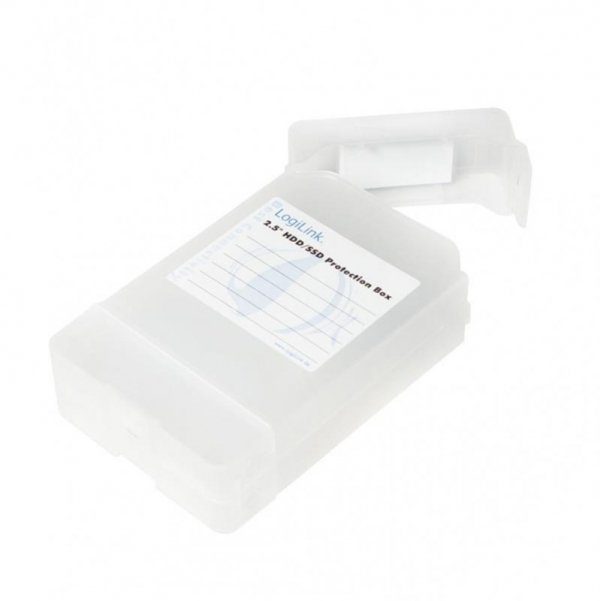 Pudełko ochronne na HDD LogiLink UA0277 2xHDD 2,5&quot; przezroczyste