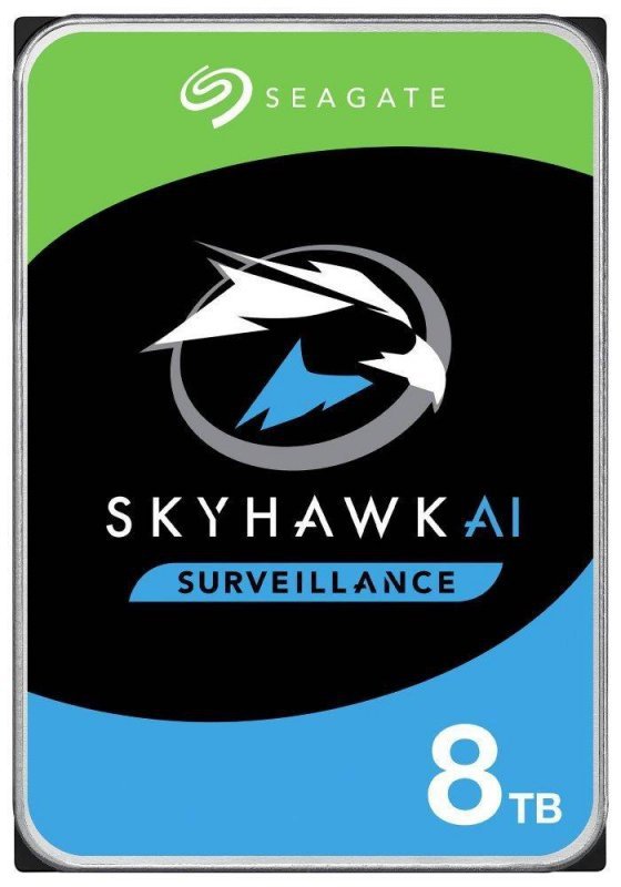 Dysk SEAGATE SkyHawk™ AI ST8000VE001 8TB 3,5&quot; 7200 256MB SATA III NAS