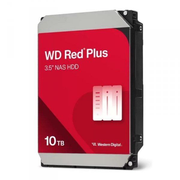 Dysk WD Red™ Plus WD100EFGX 10TB 3,5&quot; 7200 512MB SATA III