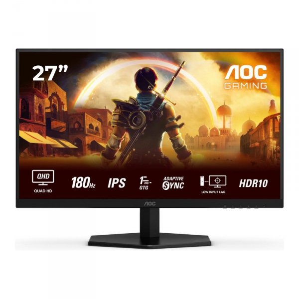 Monitor AOC 27&quot; Q27G42XE Fast IPS QHD 180Hz 2xHDMI DP głośniki