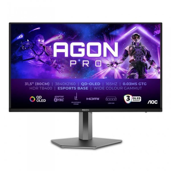 Monitor AOC 31,5&quot; AGON PRO AG326UD 2xHDMI DP głośniki
