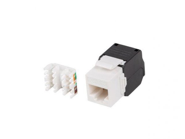 Moduł Keystone Lanberg gniazdo RJ45 -&gt; LSA beznarzędziowy UTP kat.6