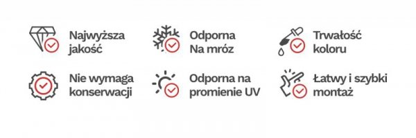 Taśma ogrodzeniowa 52mb Thermoplast® CLASSIC LINE 9,5cm BRĄZ