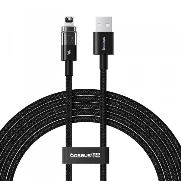 Kabel Baseus Gem Typ C 2.4A 2m (czarny)