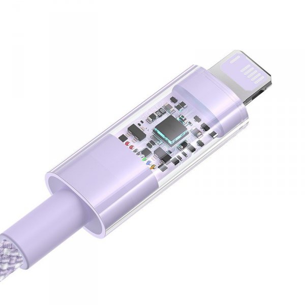 Kabel Baseus Gem 2.4A 2m (fioletowy)