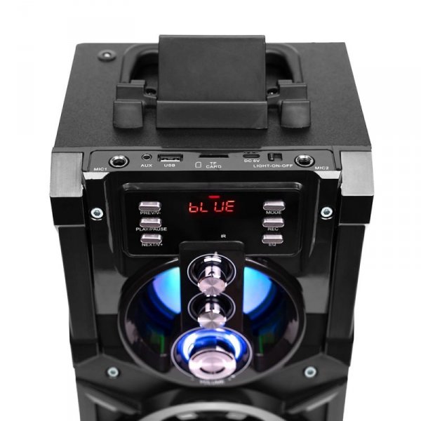 SQUEAK BEATBOXER BLUETOOTH 5.1 SPEAKER - GŁOŚNIK BLUETOOTH Z KARAOKE, RADIO FM, MICROSD, AUX I USB SQ1000