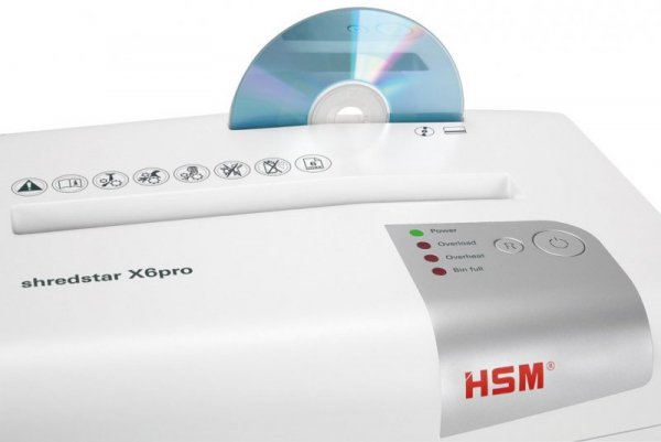 HSM Niszczarka Shredstar X6pro, 20L 2x15 mm