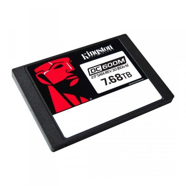 Dysk SSD Kingston DC600M 7.68TB SATA 2.5&quot; SEDC600M/7680G (DWPD 1)