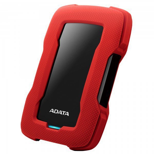 Dysk zewnętrzny HDD ADATA HD330 (1TB ; 2.5&#039;&#039; ; USB 3.2 gen. 1 ; czerwony)