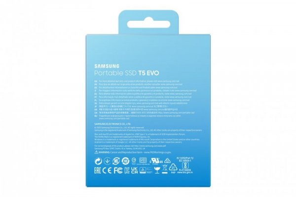 Dysk SSD Samsung 2TB T5 EVO MU-PH2T0S/EU