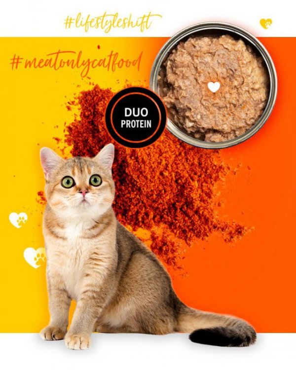 3Coty CHICKEN + KRILL  for Adult cats 80g