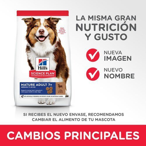 HILL&#039;S Science plan canine mature adult lamb and rice dog 2,5Kg