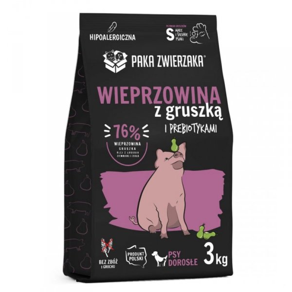 Paka Zwierzaka Seventh Heaven Wieprzowina z gruszką &#039;&#039;S&#039;&#039; 3kg