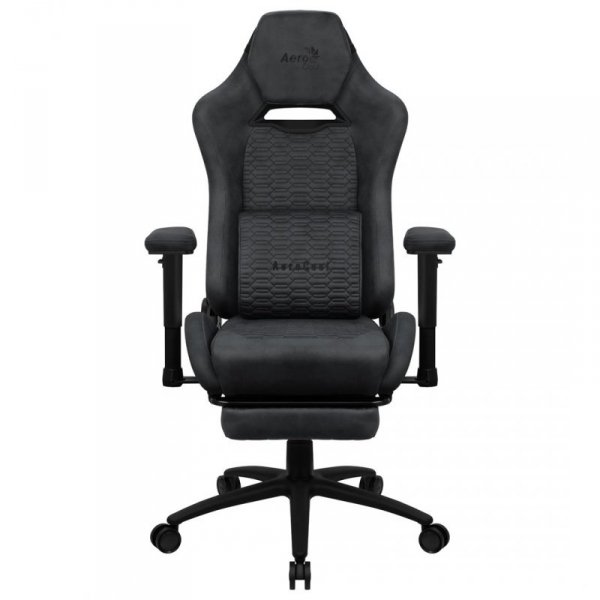 FOTEL AEROCOOL ROYAL AeroSuede SLATE GREY