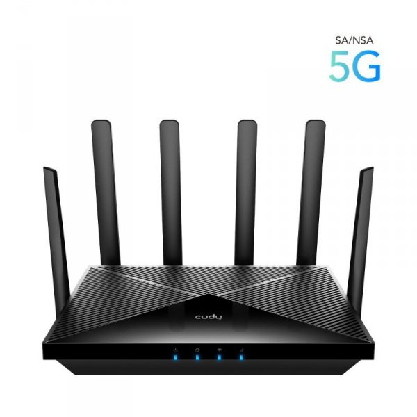 Router CUDY P5_EU LAN Gigabit AX3000 WiFi 6 Mesh 5G Dual SIM