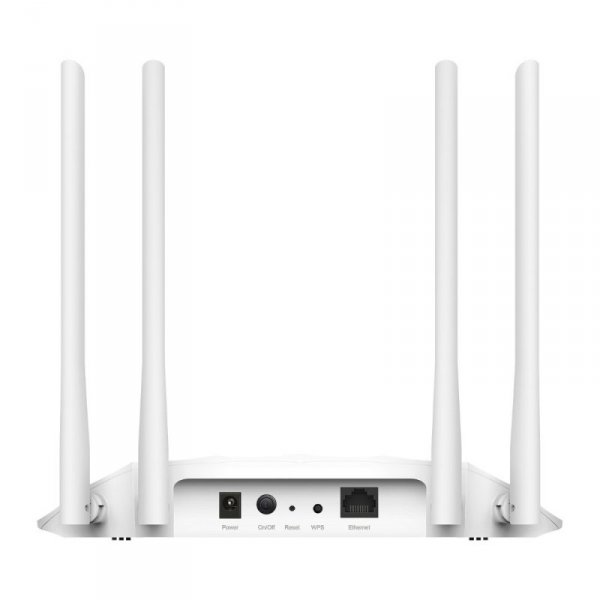 Access Point TP-LINK TL-WA1201 Dwa pasma Wi-Fi w standardzie AC1200 – 867 Mb/s w paśmie 5 GHz i 300 Mb/s w paśmie 2,4 GHz.