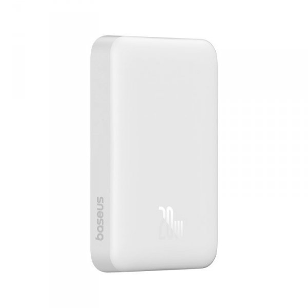 Powerbank Baseus Magnetic Mini Air Wireless 10000mAh 20W+kabel USB C-USB C (biały)
