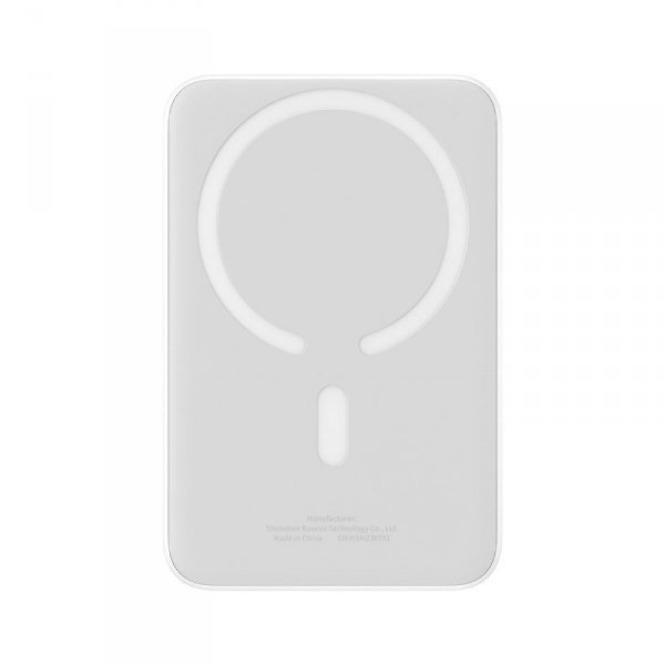 Powerbank Baseus Magnetic Mini Air Wireless 10000mAh 20W+kabel USB C-USB C (biały)