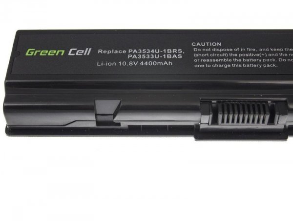 GREEN CELL BATERIA TS01 DO TOSHIBA PA3534U-1BRS 4400 MAH 10.8V