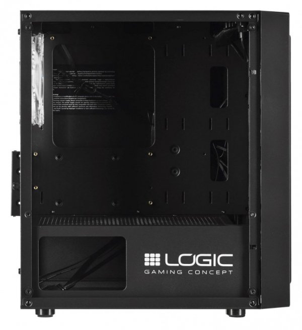 OBUDOWA LOGIC ATOS ARGB MINI USB 3.0 BEZ ZASILACZA