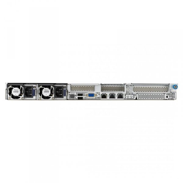 Platforma Asus Rack (1U) RS500A-E12-RS4U AMD Epyc 9004 (4x Nvme, 2xM.2, 2xGPU, 2x1Gbe, IPMI, 1+1 800W)