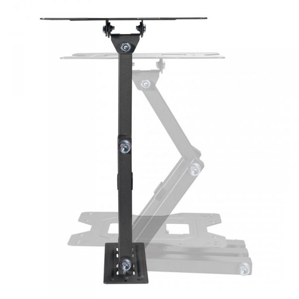MACLEAN UCHWYT DO TV LUB MONITORA, UNIWERSALNY, MAX VESA 200X200, 23-43&quot;, 30KG, CZARNY MC-700N