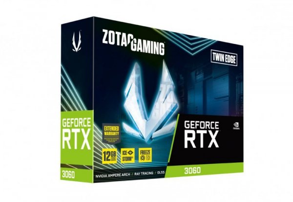 Karta graficzna  ZOTAC GAMING GeForce RTX 3060 Twin Edge 12GB