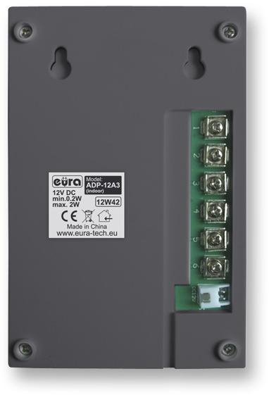 Domofon EURA ADP-12A3 &#039;&#039;INVITO&#039; głośnomówiący, bezsłuchawkowy