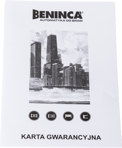 Zestaw Beninca KBULL624SW.PM 24V do 600kg bram przesuwnych