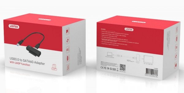 Mostek USB Unitek USB 3.0 - SATA III 2,5&quot;/3,5&quot;