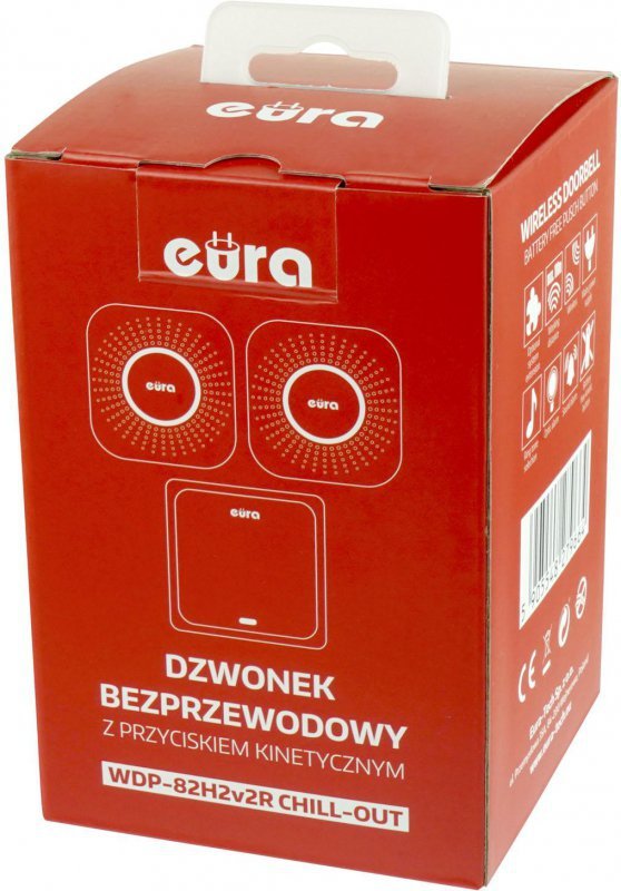 DZWONEK BEZPRZEWODOWY &quot;EURA&quot;WDP-82H2v2R