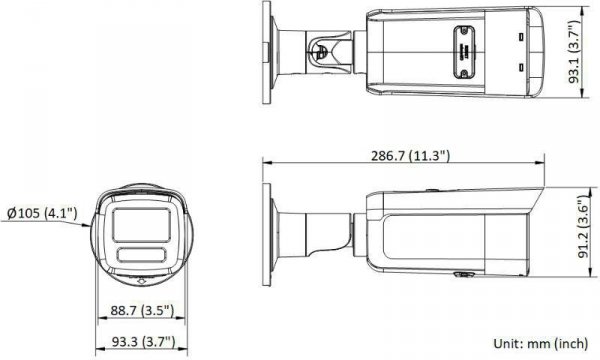 KAMERA IP HIKVISION DS-2CD2T86G2H-4I(4mm)(eF)