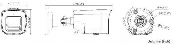 KAMERA IP HIKVISION DS-2CD1067G2H-LIUF/SL 2.8mm PL